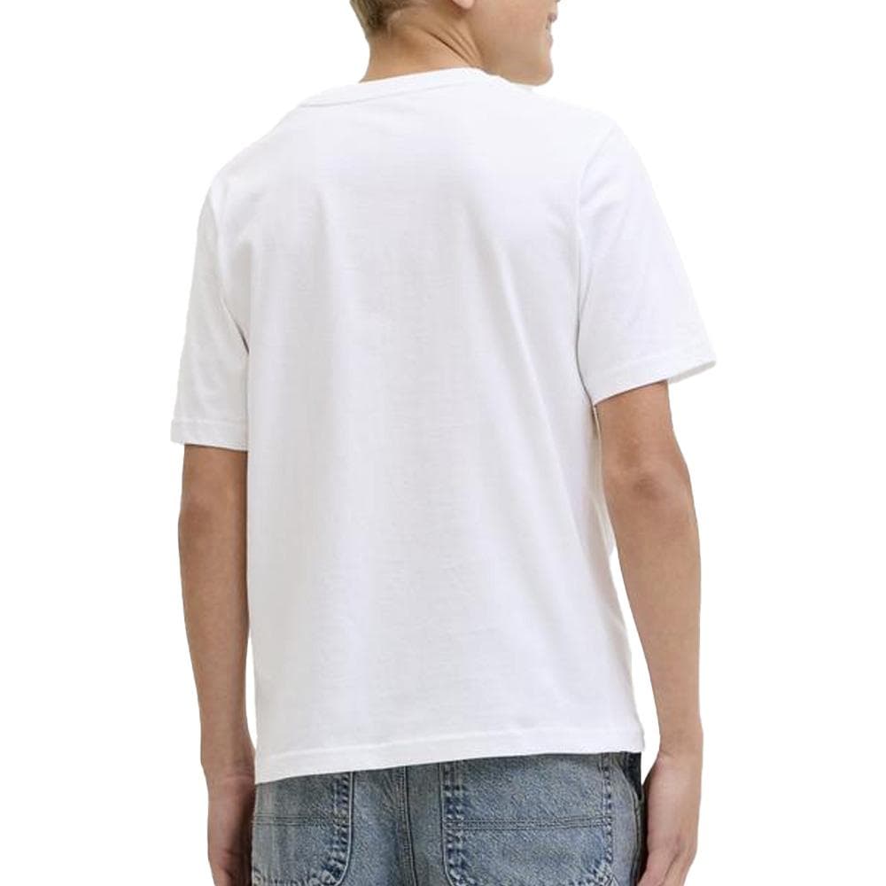 T-Shirt Blanc Garçon Jack & Jones Perry 2