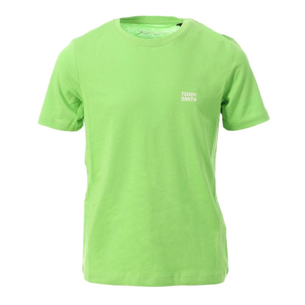 T-shirt Vert Garçon Teddy Smith 61007414D 1