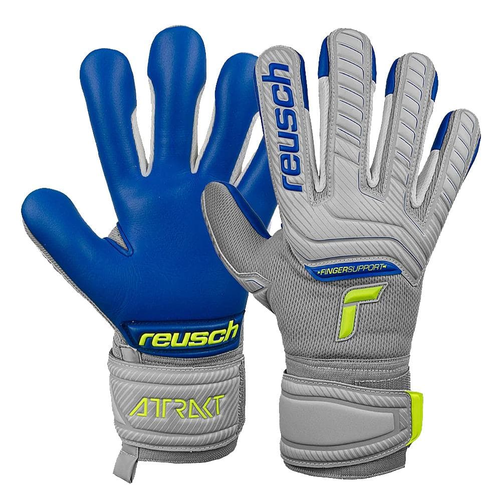 Gants de Gardien Gris/Bleu Reusch Attrakt 1