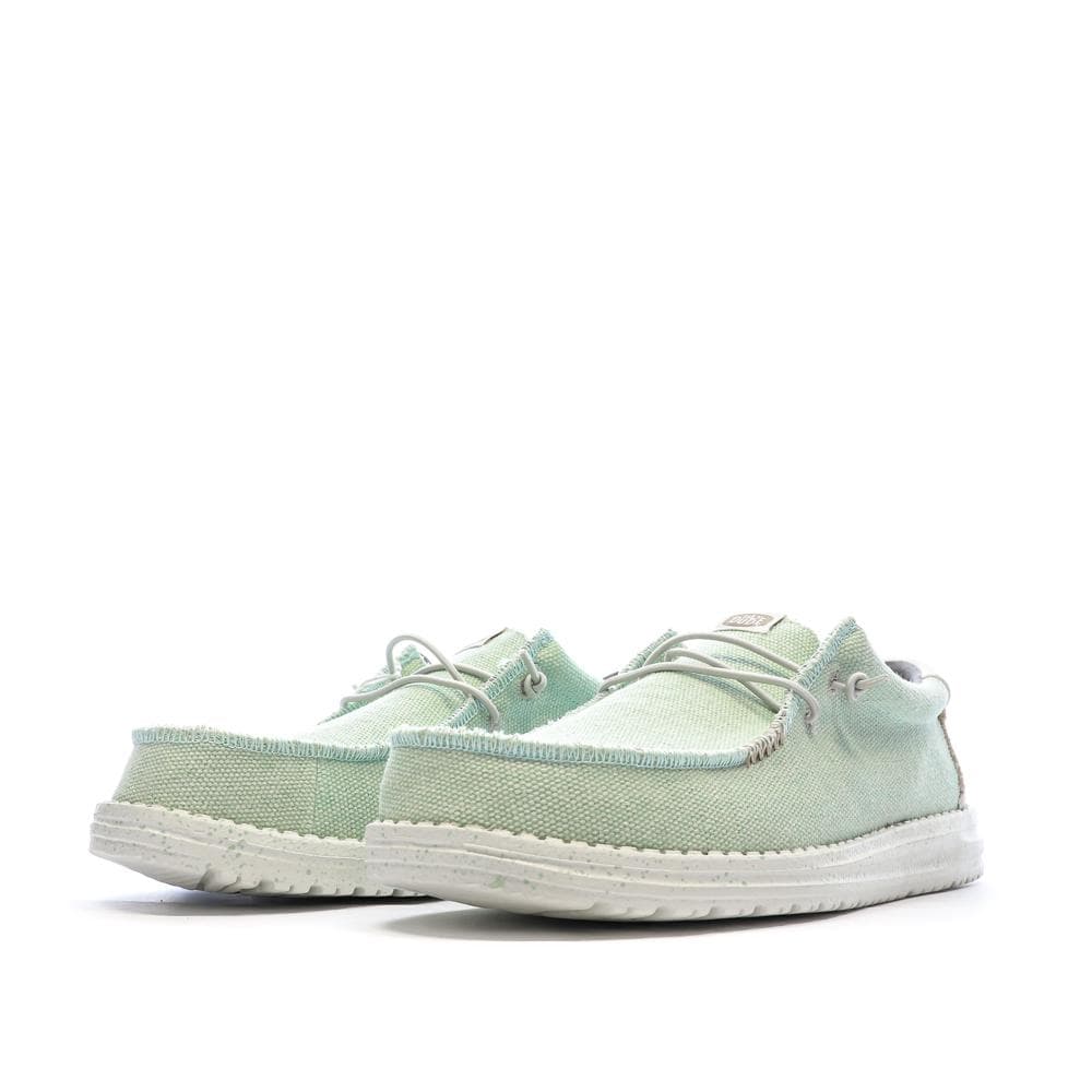 Chaussures Vert/Blanc Homme Hey Dude Stone 6