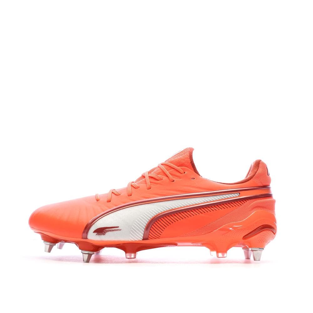 Chaussures de Football Oranges Homme Puma King Ultimate 1