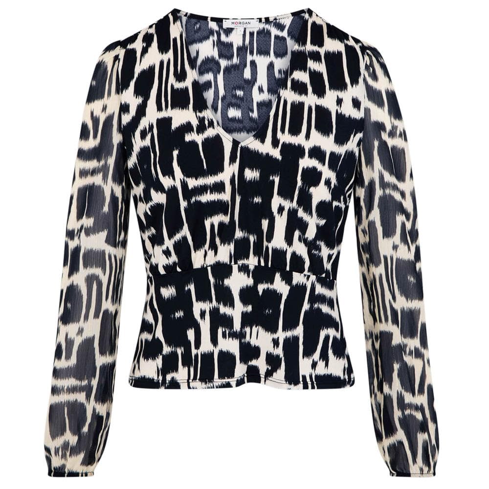 Top Noir/Blanc Femme Morgan Tikat 2