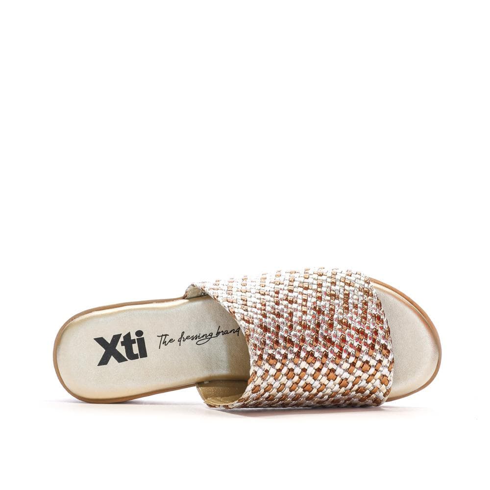 Claquettes Camel/Marron Femme XTI 143881 4
