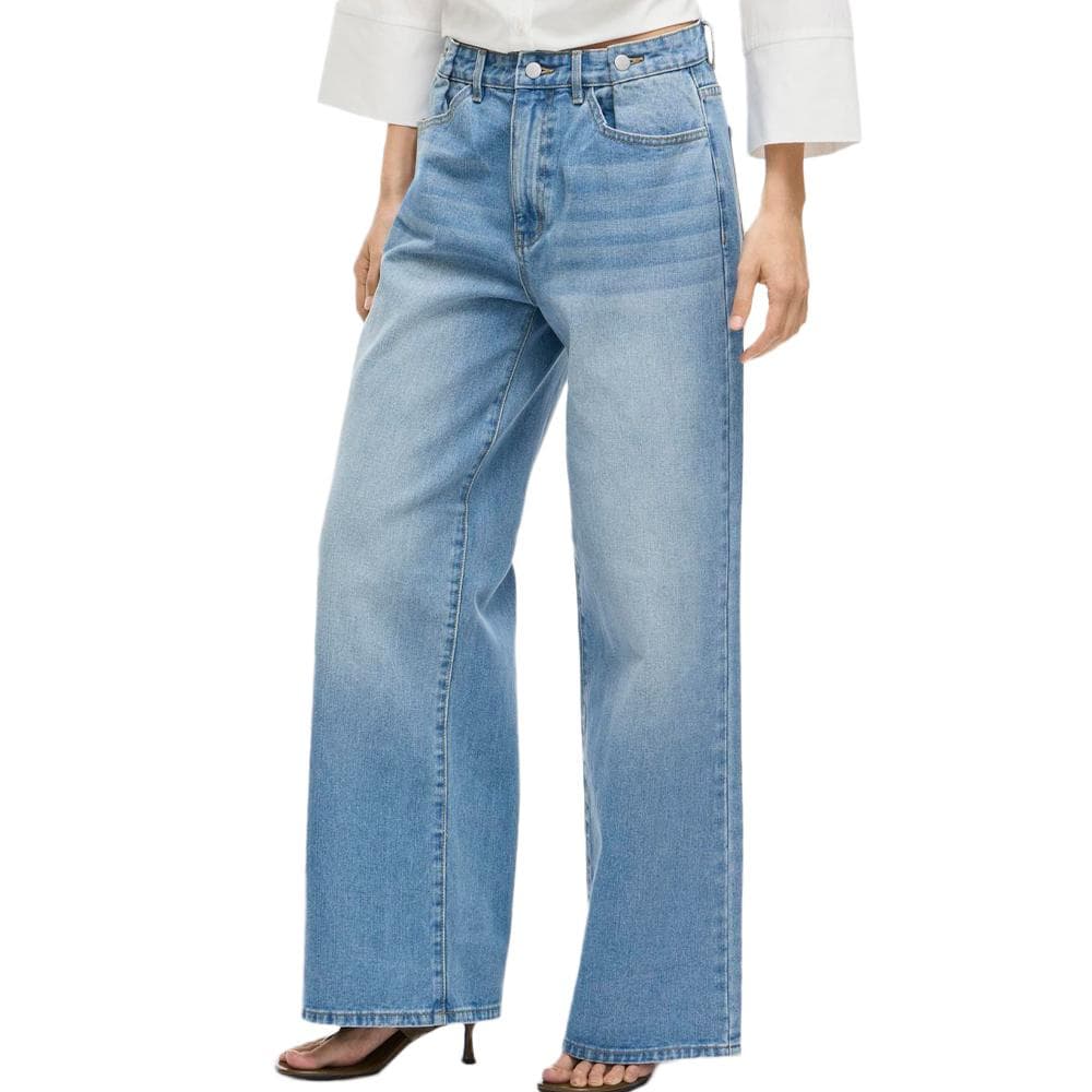 Jean Loose Bleu Femme Vila Vihelia 1