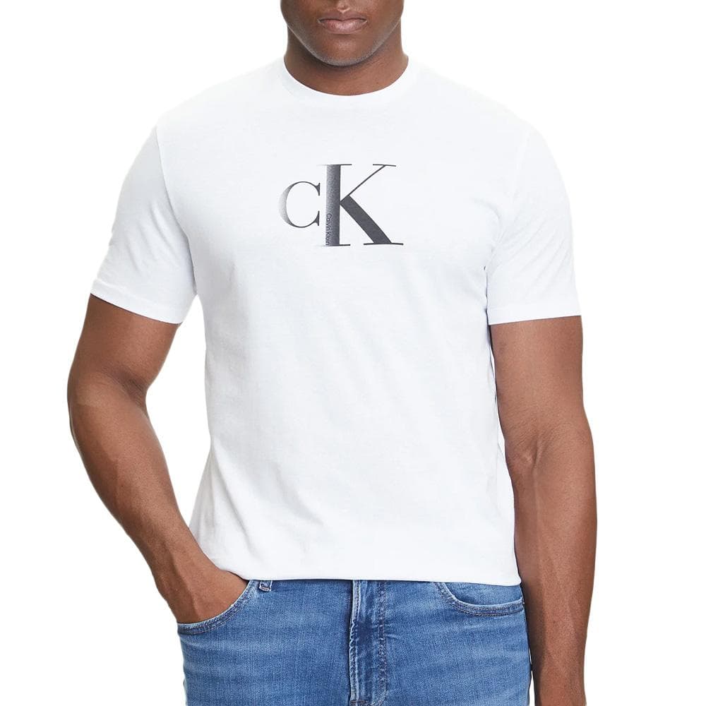 T-Shirt Blanc Homme Calvin Klein Jeans Center LV04RC857G 1