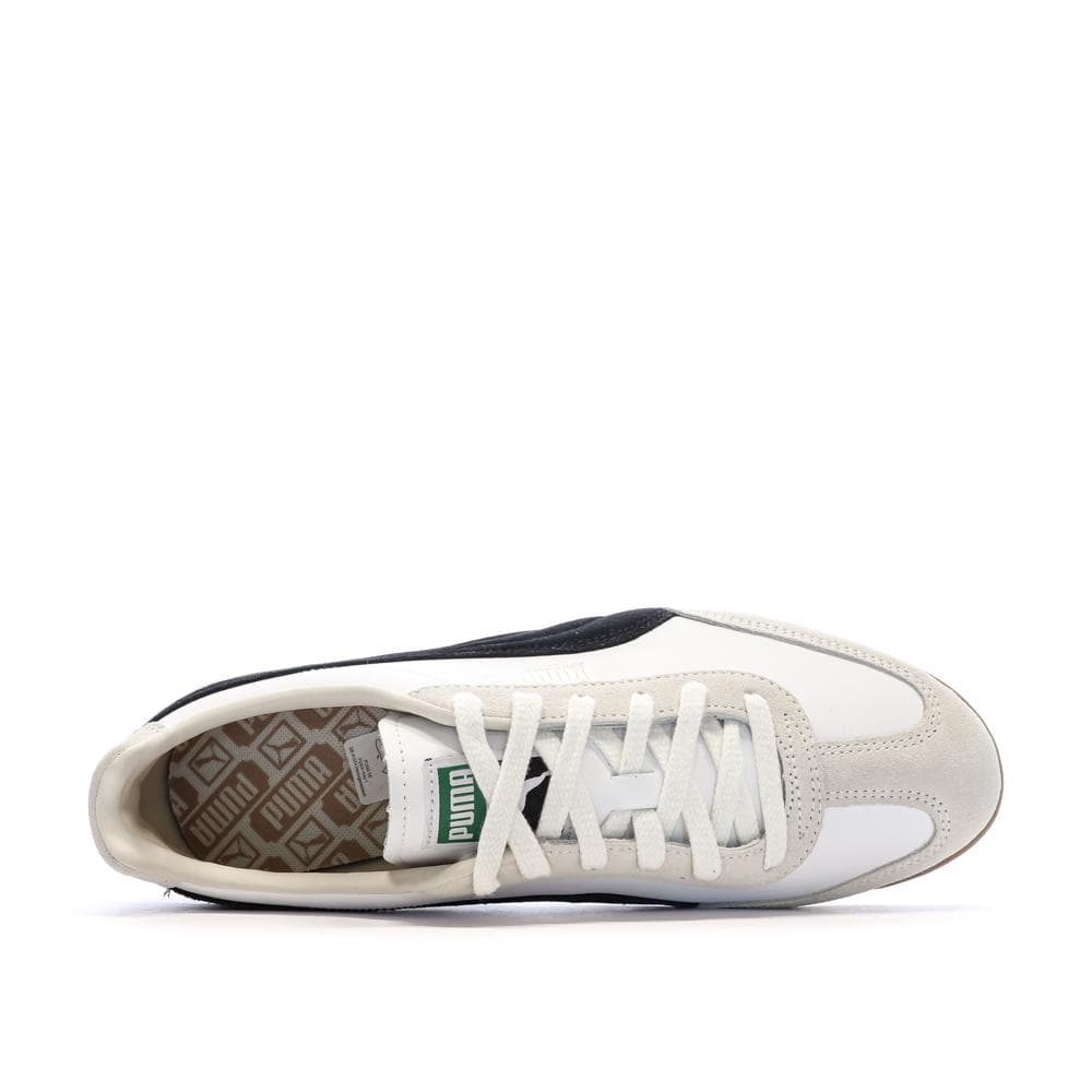 Baskets Blanches/Beiges/Noires Homme Puma Arizona Retro 4