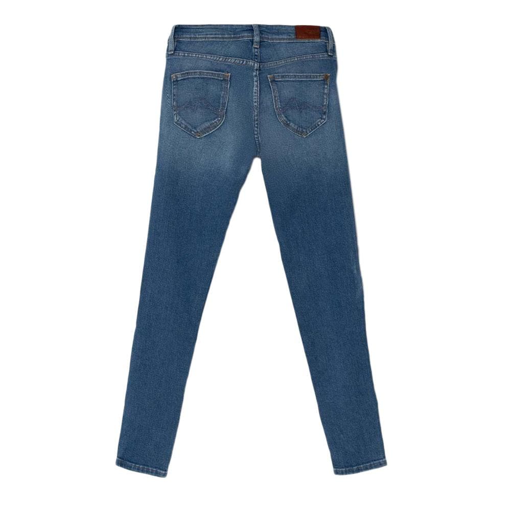 Jean Slim Bleu Fille Pepe Jeans Pixlette High 2