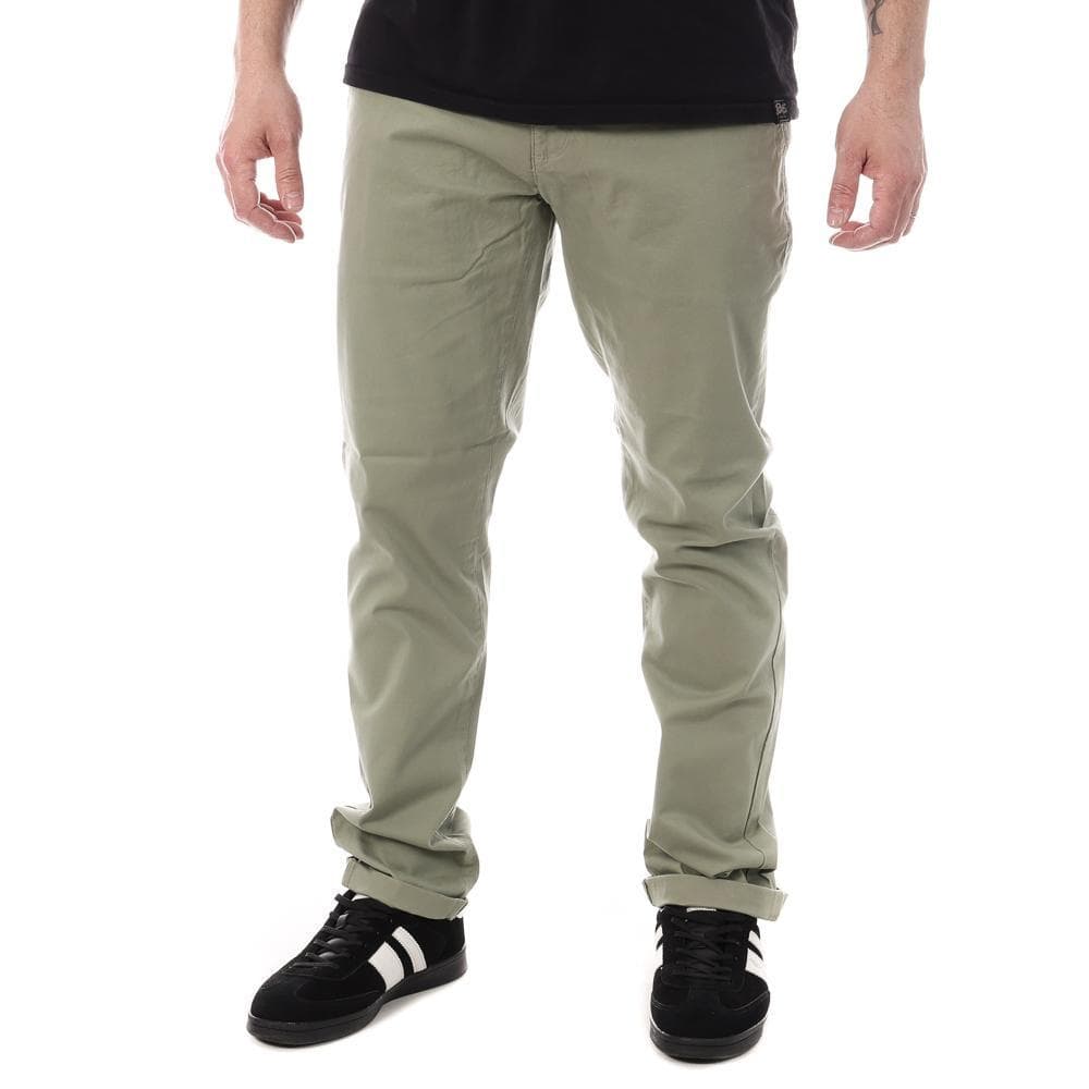 Pantalon Chino Vert/Kaki Homme Paname Brothers Costa1 1