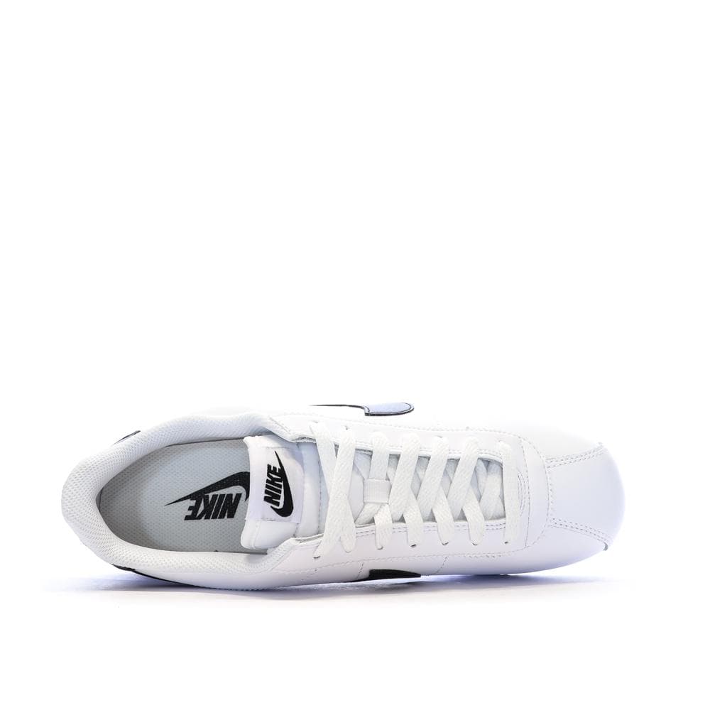 Baskets Blanc/Noir Homme Nike Cortez 4