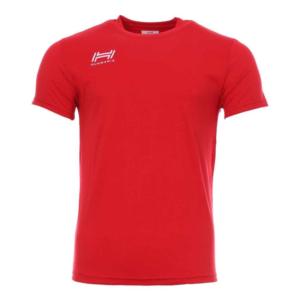 T-shirt rouge homme Hungaria Basic 1