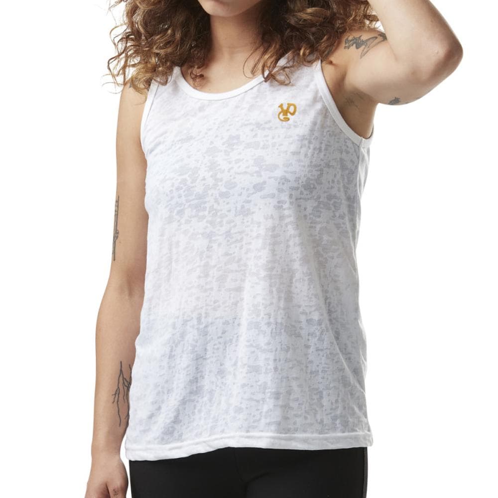 Débardeur Blanc Femme Von Dutch Zip 1