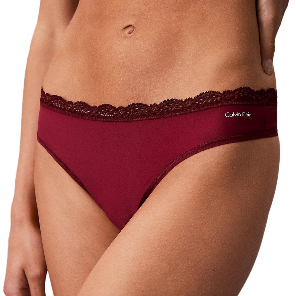 String Bordeaux Femme Calvin Klein Jeans Thong 1