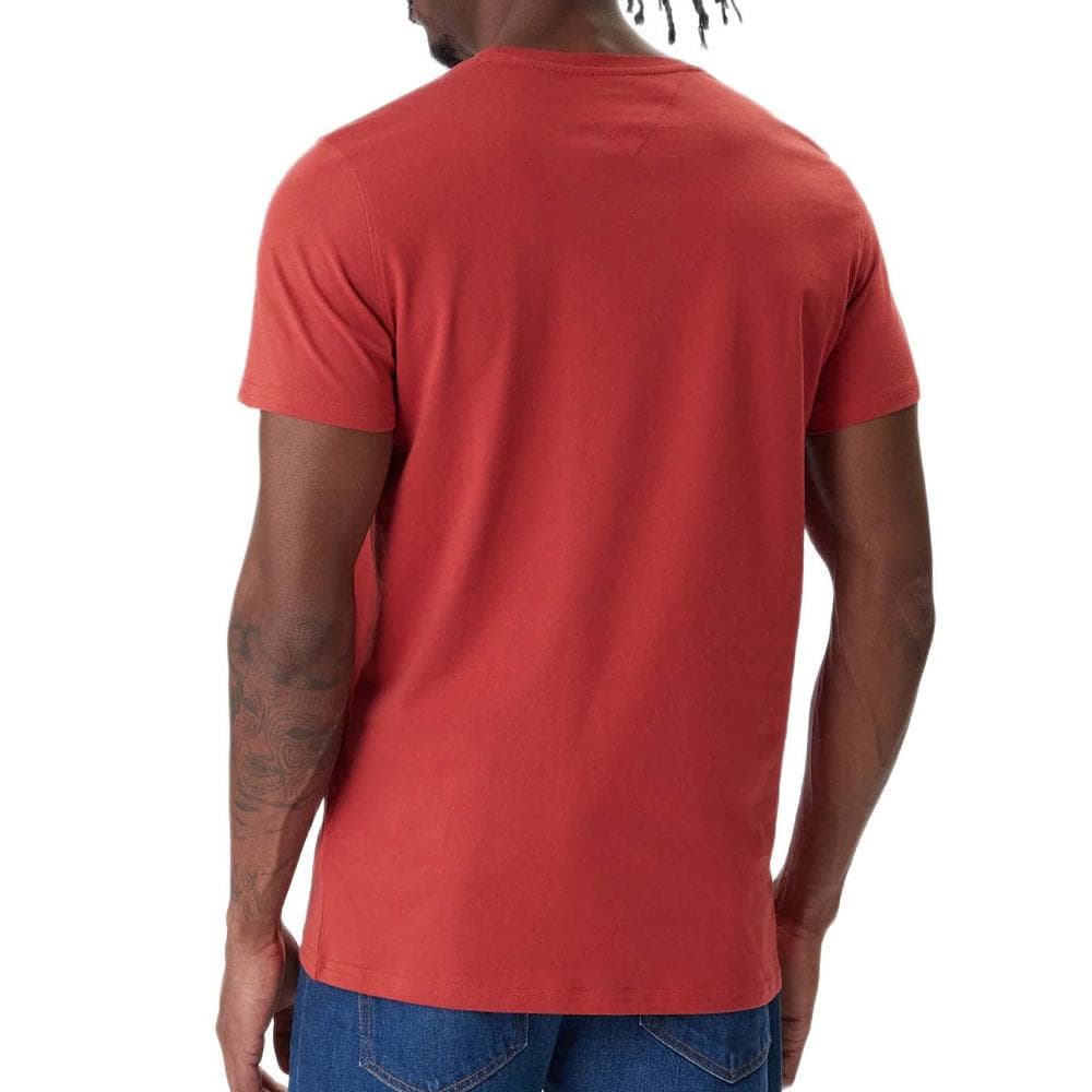 T-shirt Rouge Homme Tommy Hilfiger Tjm Xslim Jersey 2
