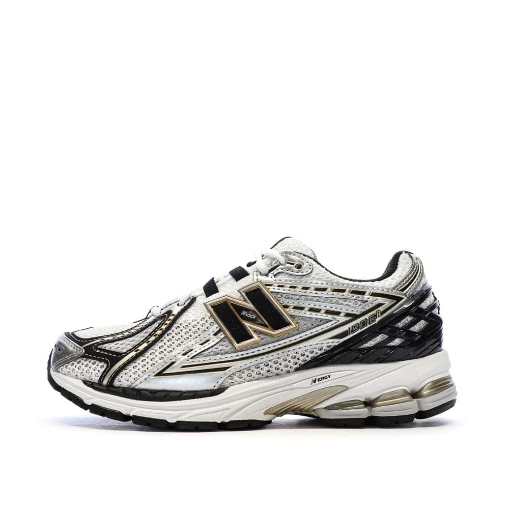 New Balance 1906 Baskets Blanches/Noir/Doré Mixte 1