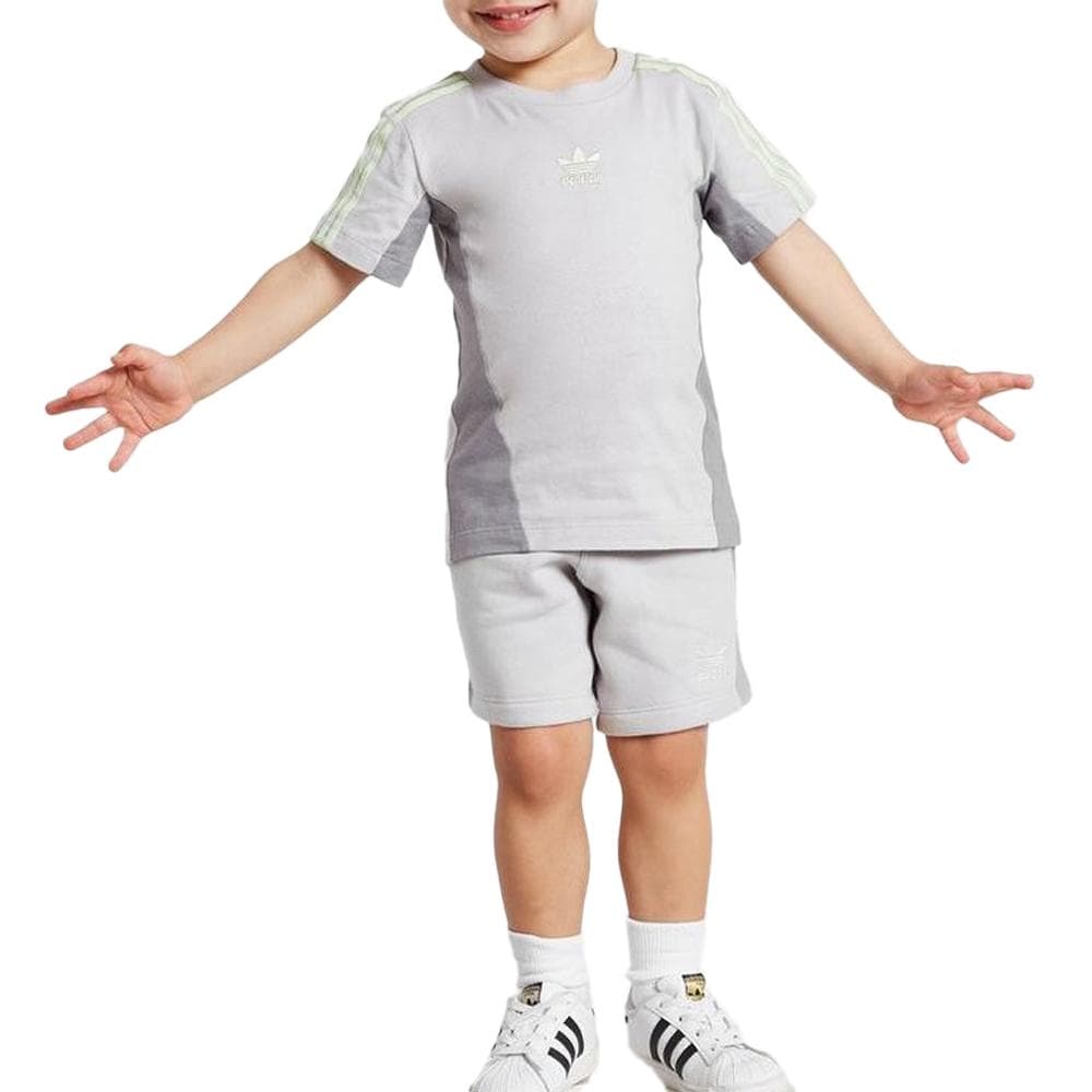 Ensemble Gris Garçon Adidas IJ0682 1