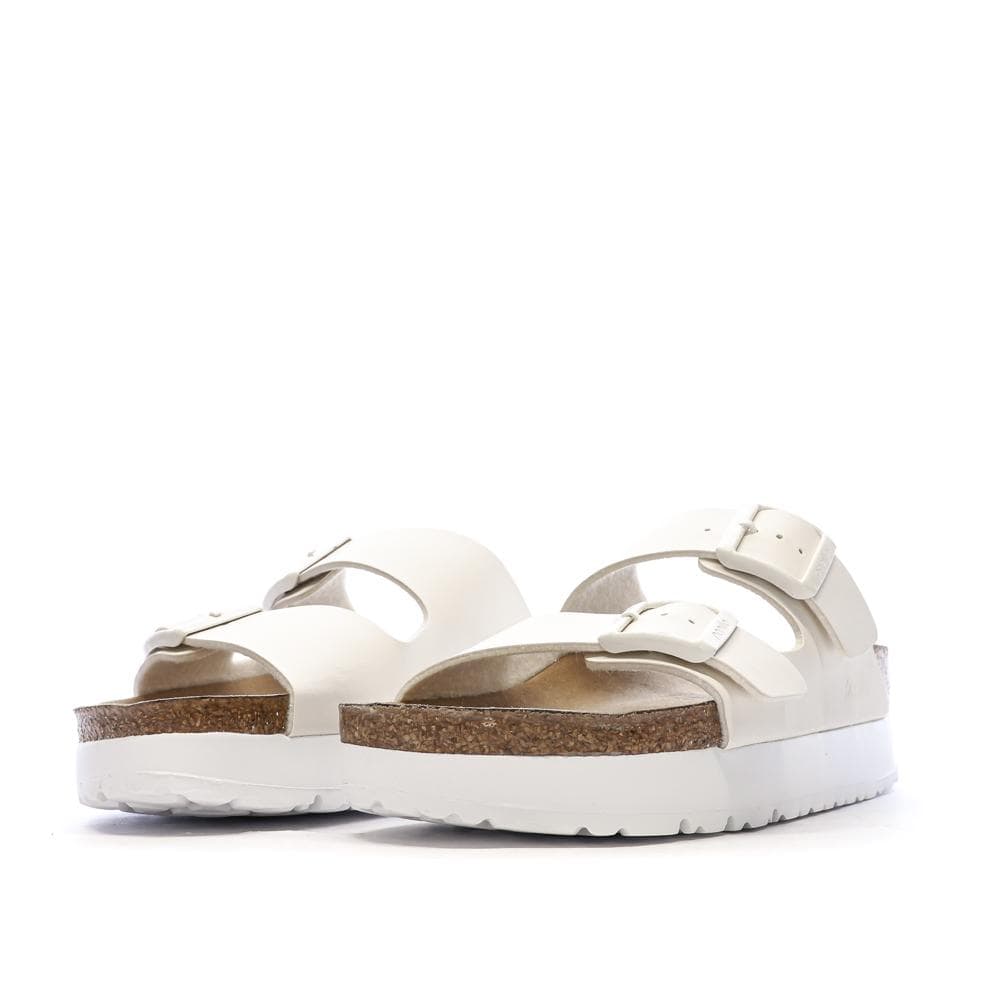 Sandales Beige Femme Birkenstock Arizona Papflex 6