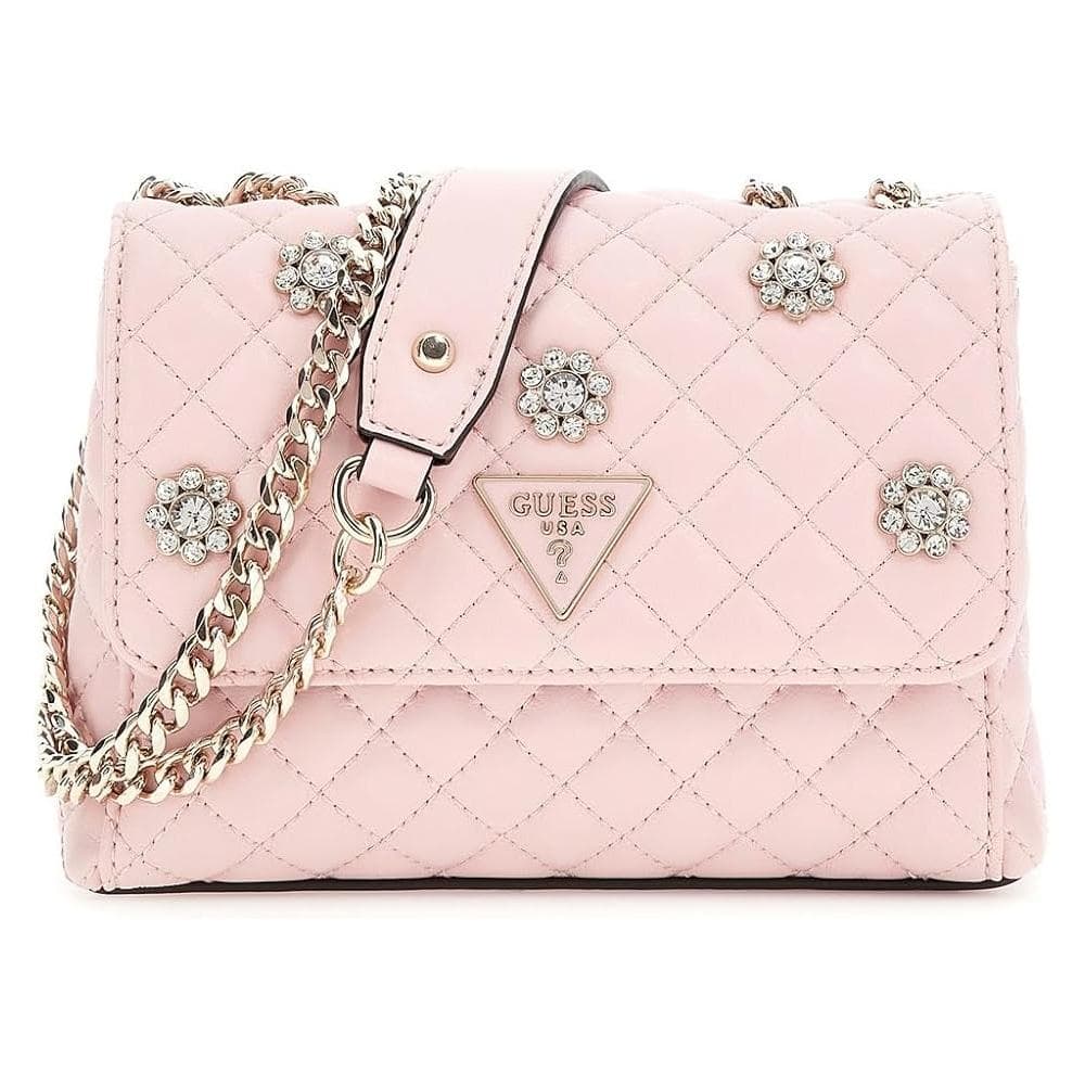 Sac à Bandoulière Rose Clair Femme GUESS Xbody 1