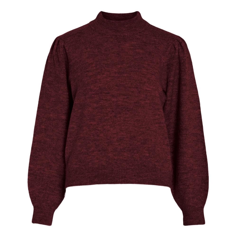 Pull Bordeaux Femme Vila Monica 1
