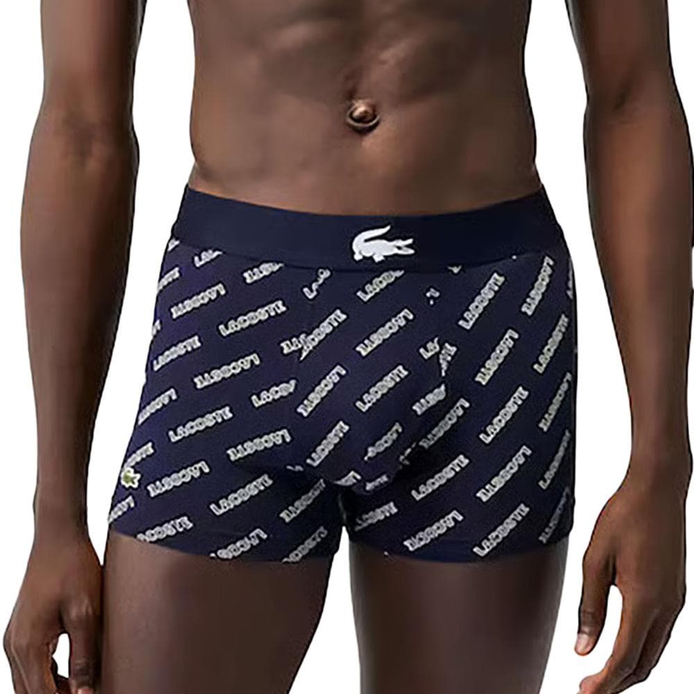 x3 Boxers Marine/Gris/Bleu Homme Lacoste 5H1774 2