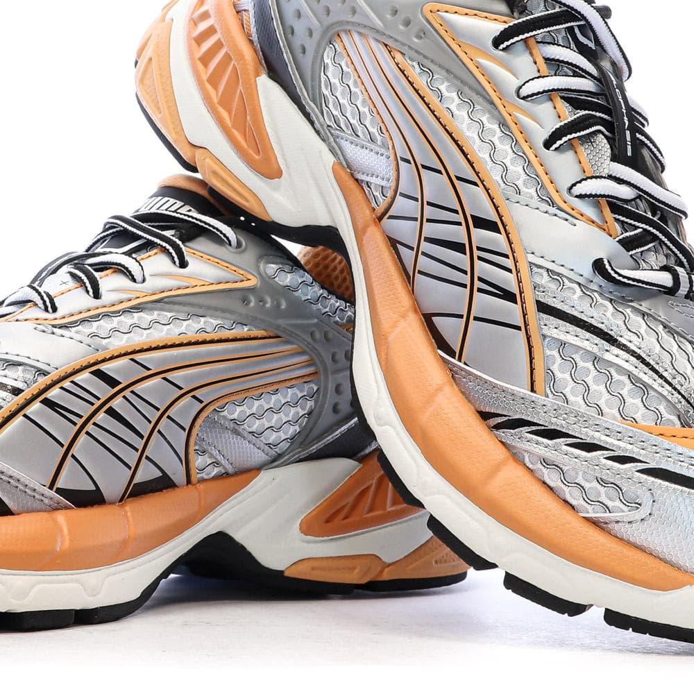 Baskets Grise/Orange Homme Puma Velophasis Phased 7