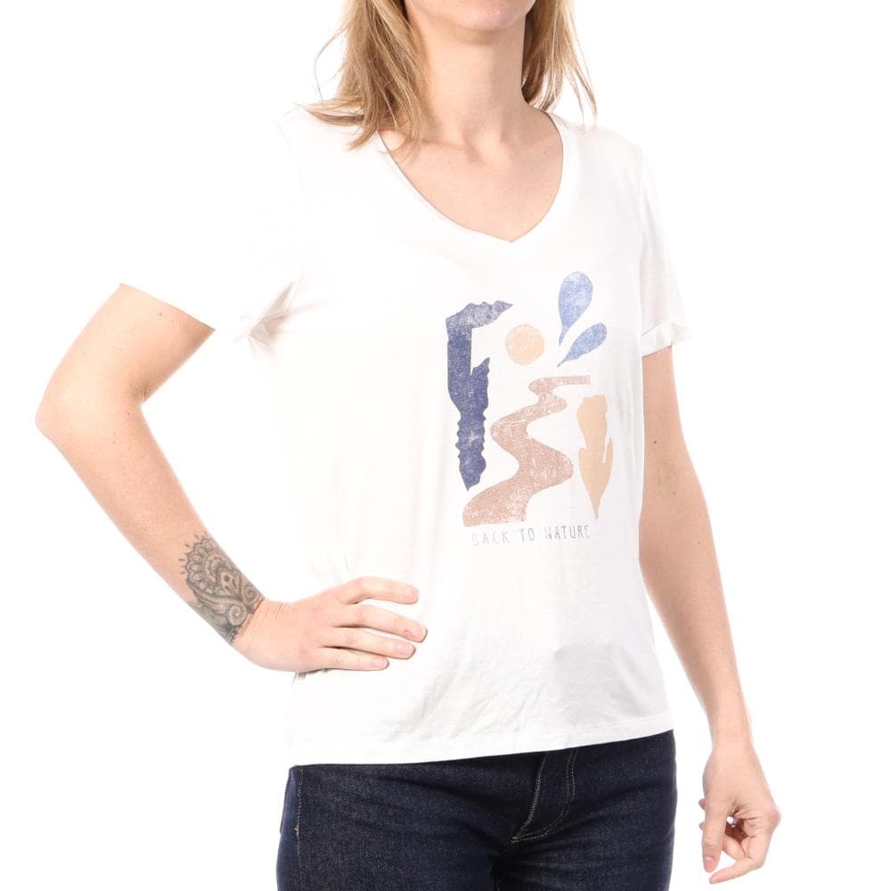 T-shirt Blanc Femme Sun Valley PALACIO 1