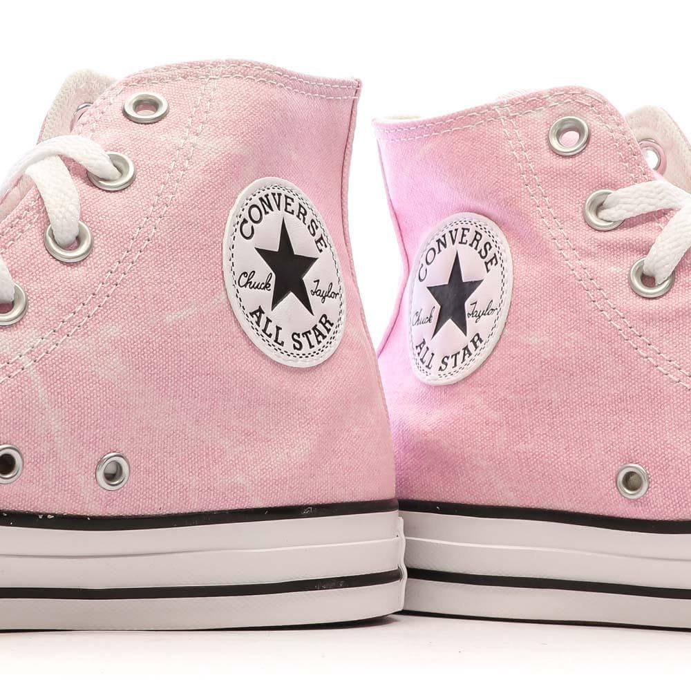 Baskets Roses Femme Converse All Star Washed 7