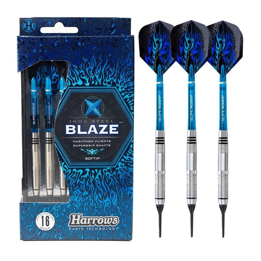 Fléchettes HARROWS Blaze 18GR pointe nylon B 1