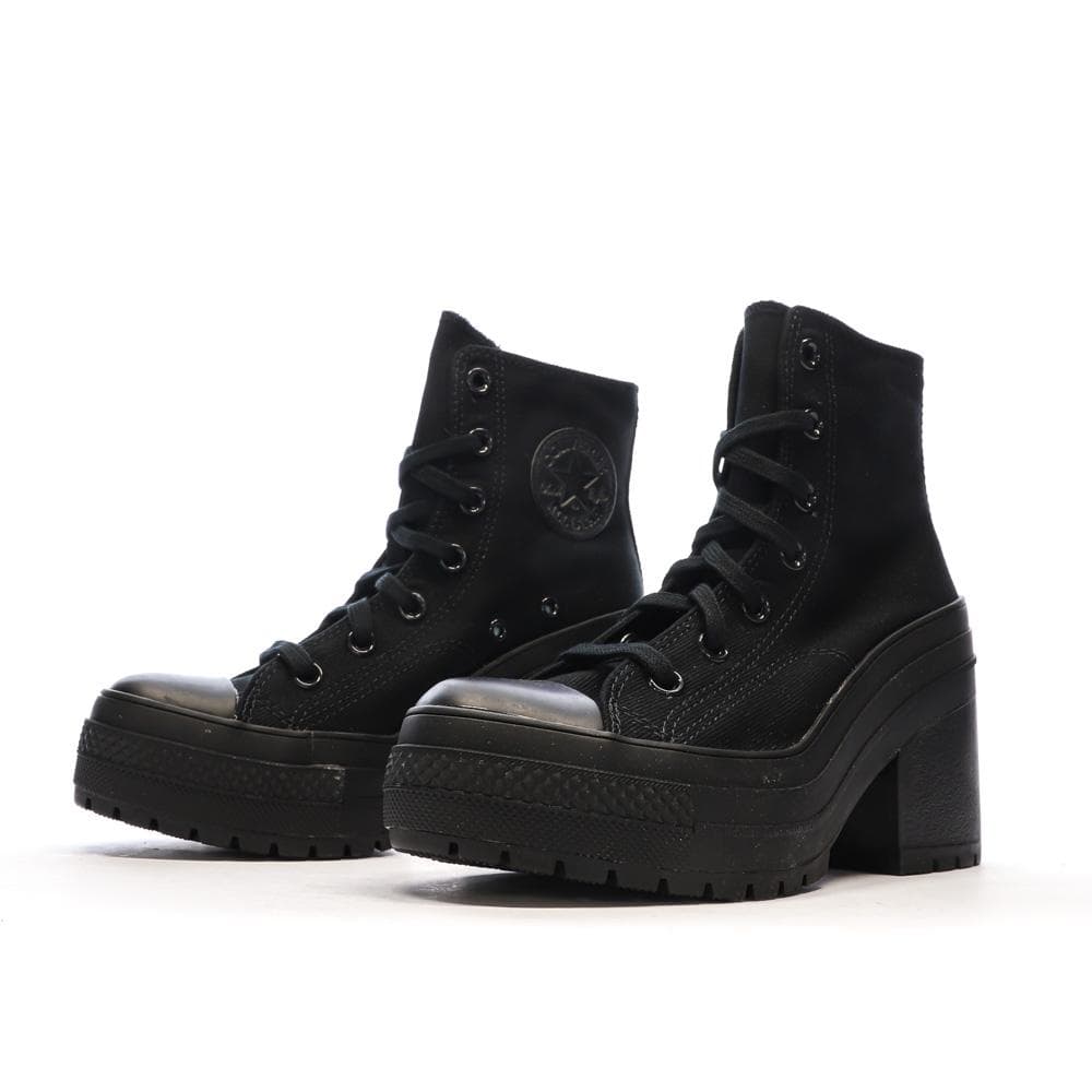 Baskets Noires Femme Converse Chuck 70 De Luxe Heel 6