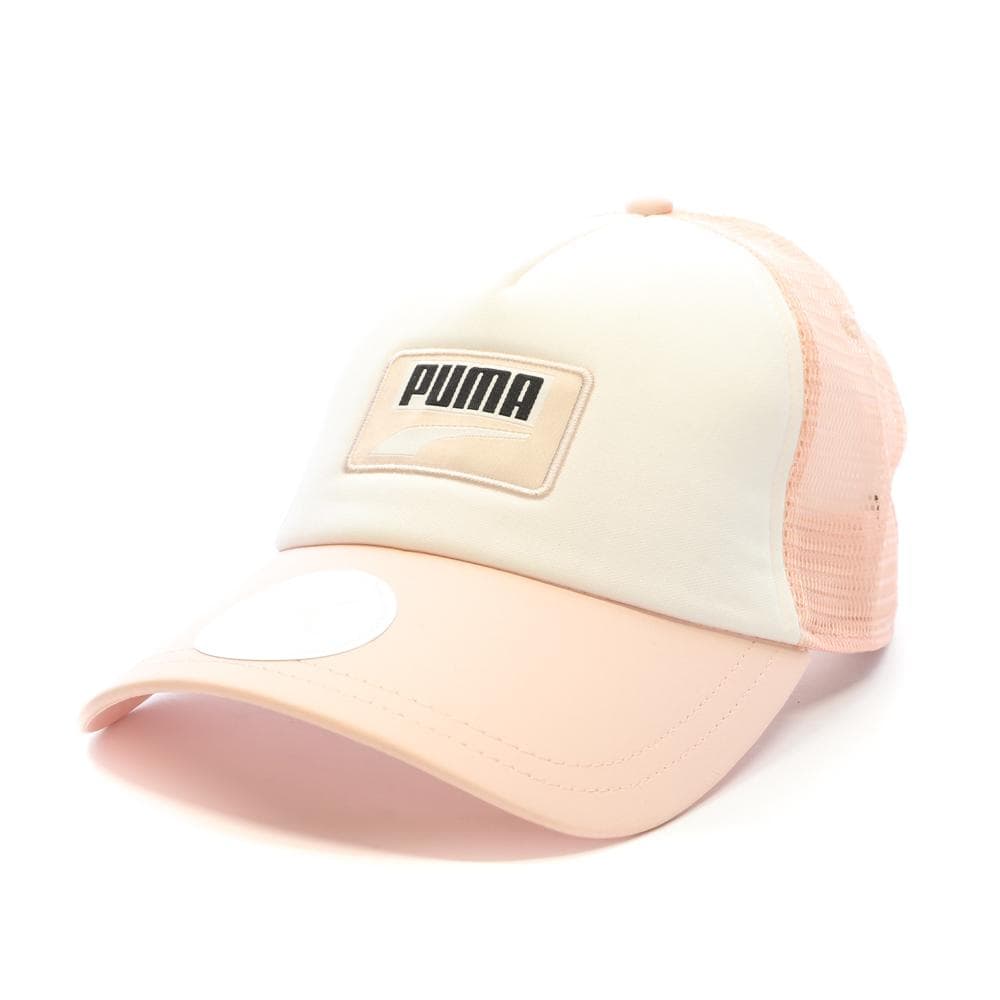 Casquette Blanche/Rose Femme Puma Trucker 1