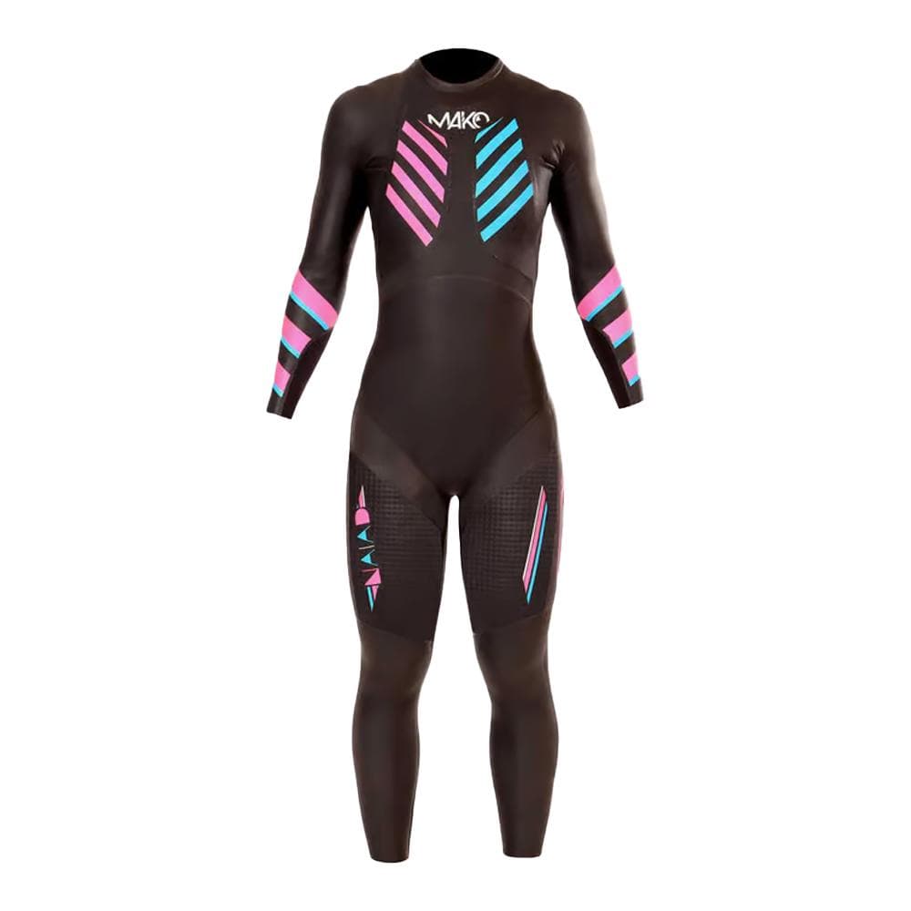 Combinaison Néoprène Noir/Rose Femme Mako Naiad 3.0 1
