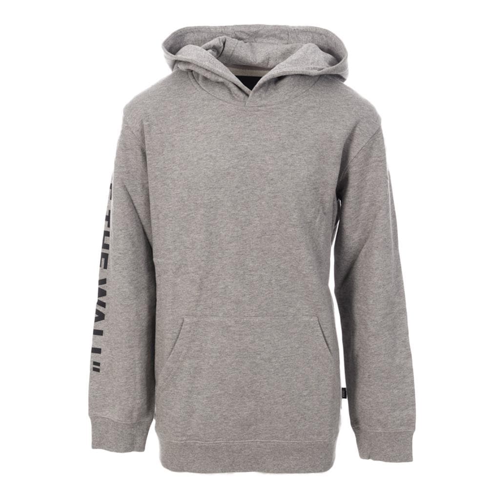 Sweat Gris Garçon Vans Logo Fleece Hoodie Heather 1
