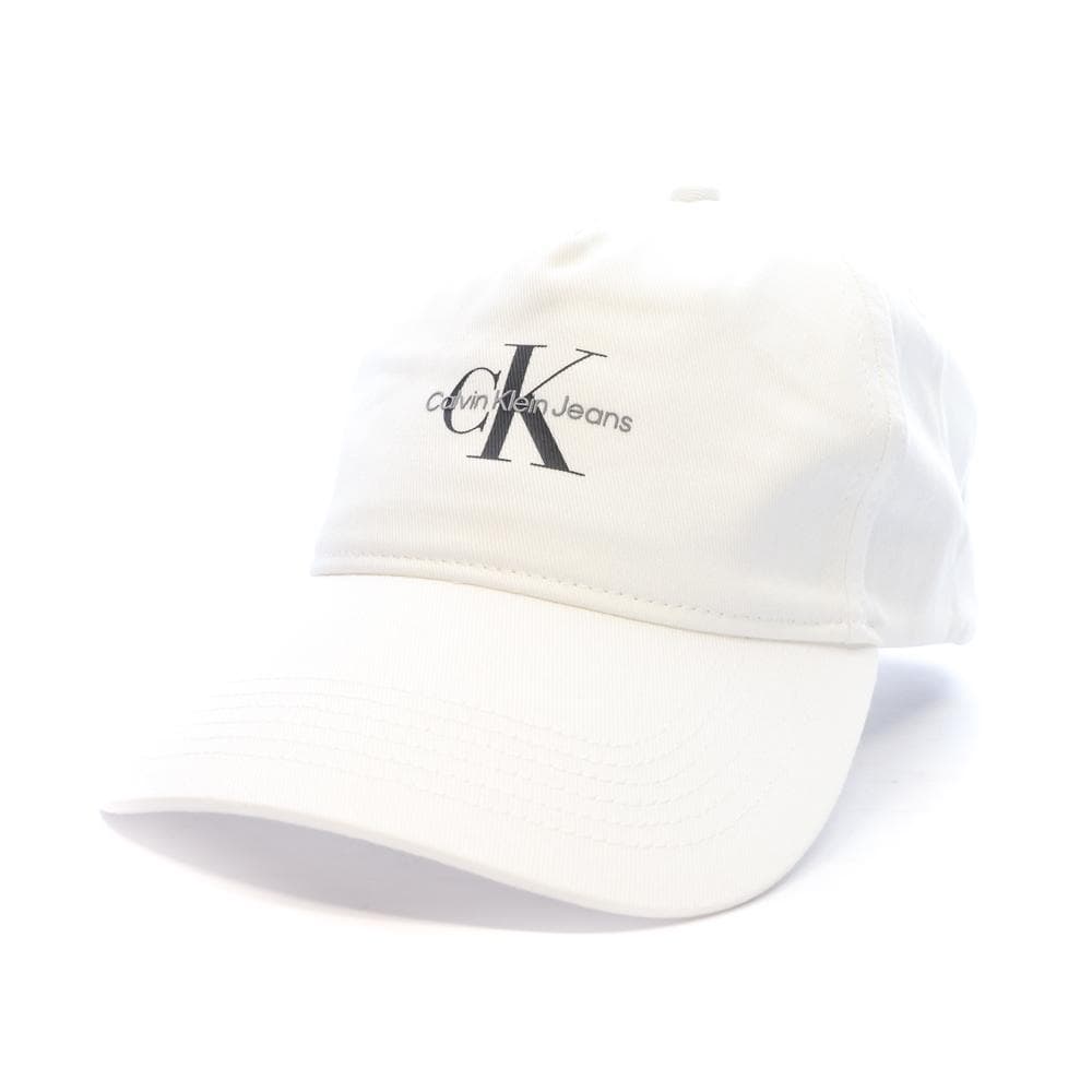 Casquette Blanche Homme Calvin Klein Jeans Monologo Printed 1