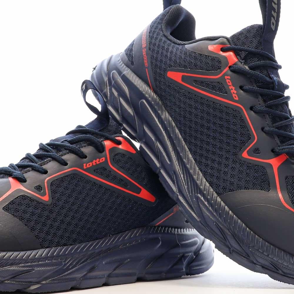 Baskets Marine/Rouge Homme Lotto Thirty 4 NRD 7