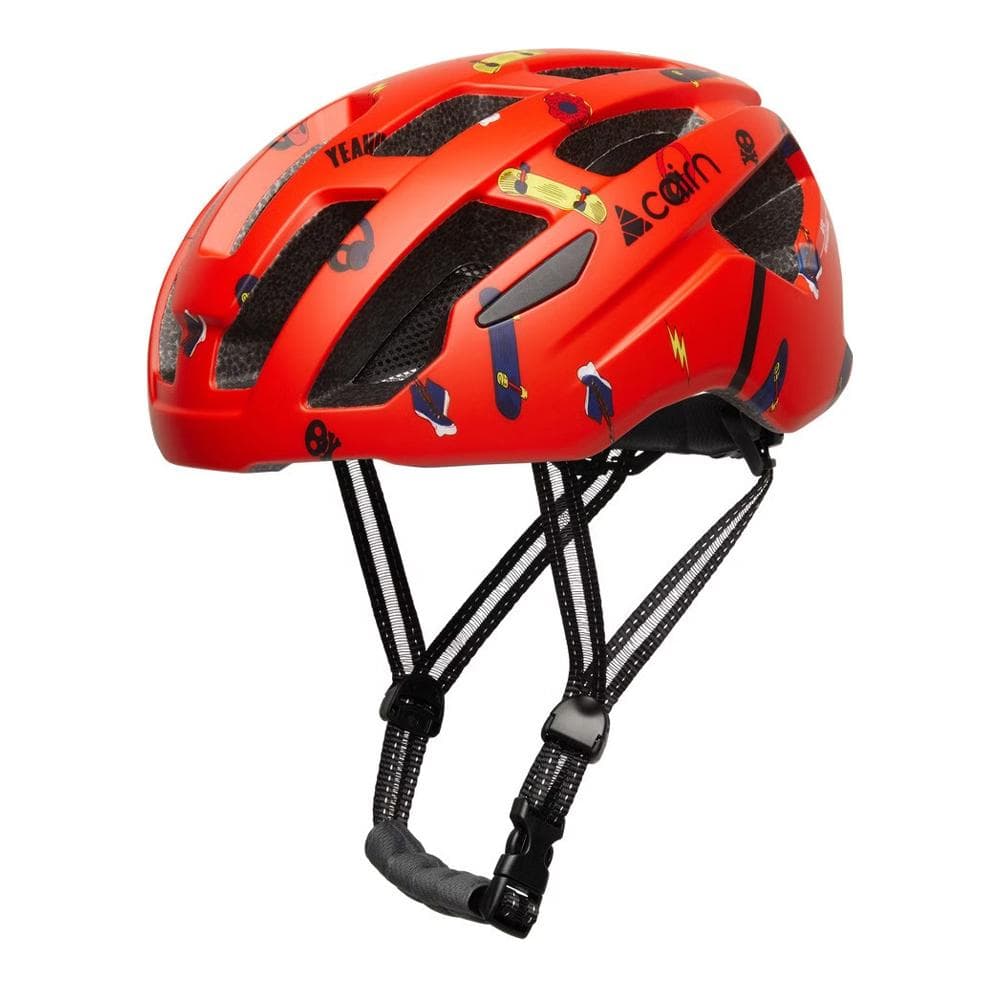 Casque de Vélo Rouge Garçon Cairn Prism J II 1