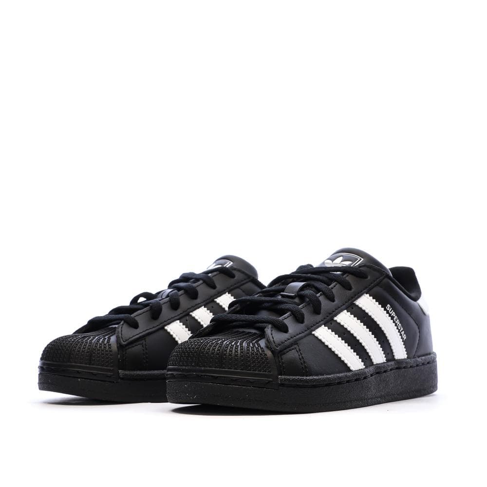 Baskets Superstar Noir/Blanc Mixte Adidas 6