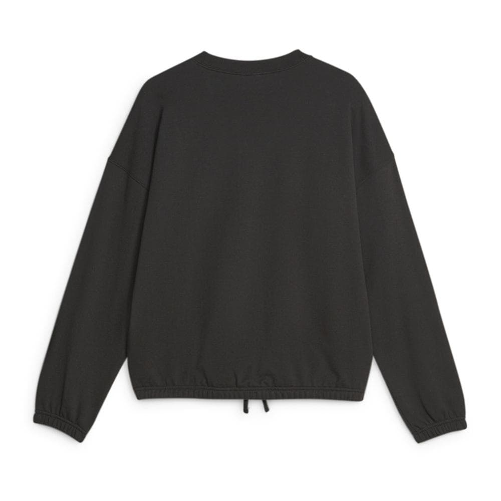 Sweat Noir Femme Puma Downtown Oversized 2