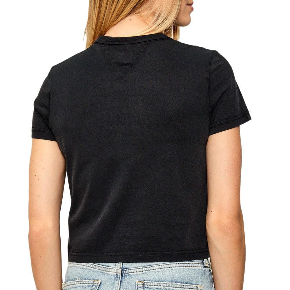 T-Shirt Noir Femme Tommy Hilfiger DW0DW21533 2