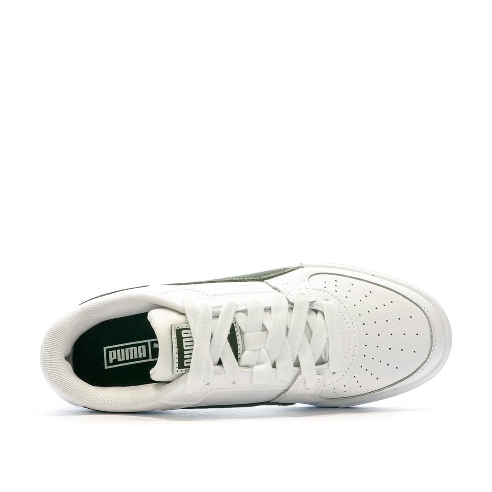 Baskets Blanches/Kaki Homme Puma Pro Classic 4