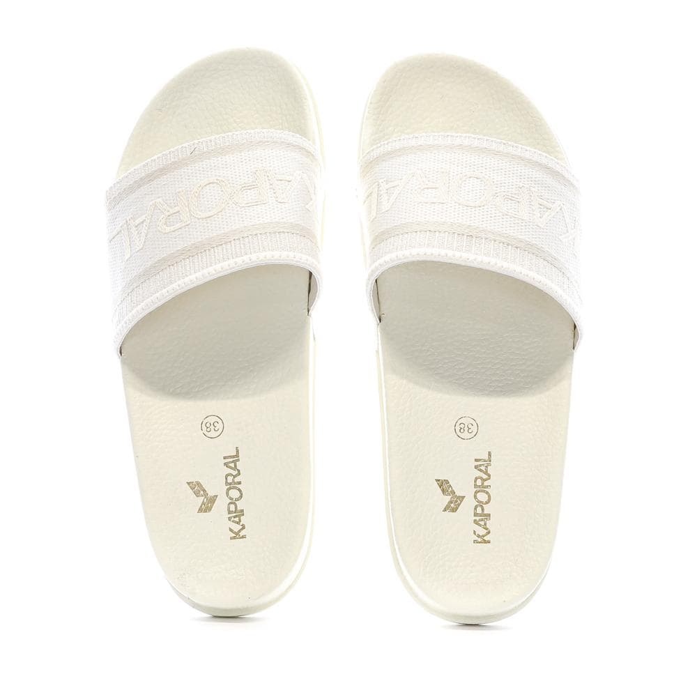 Claquettes Beige Femme Kaporal Tapioca 3