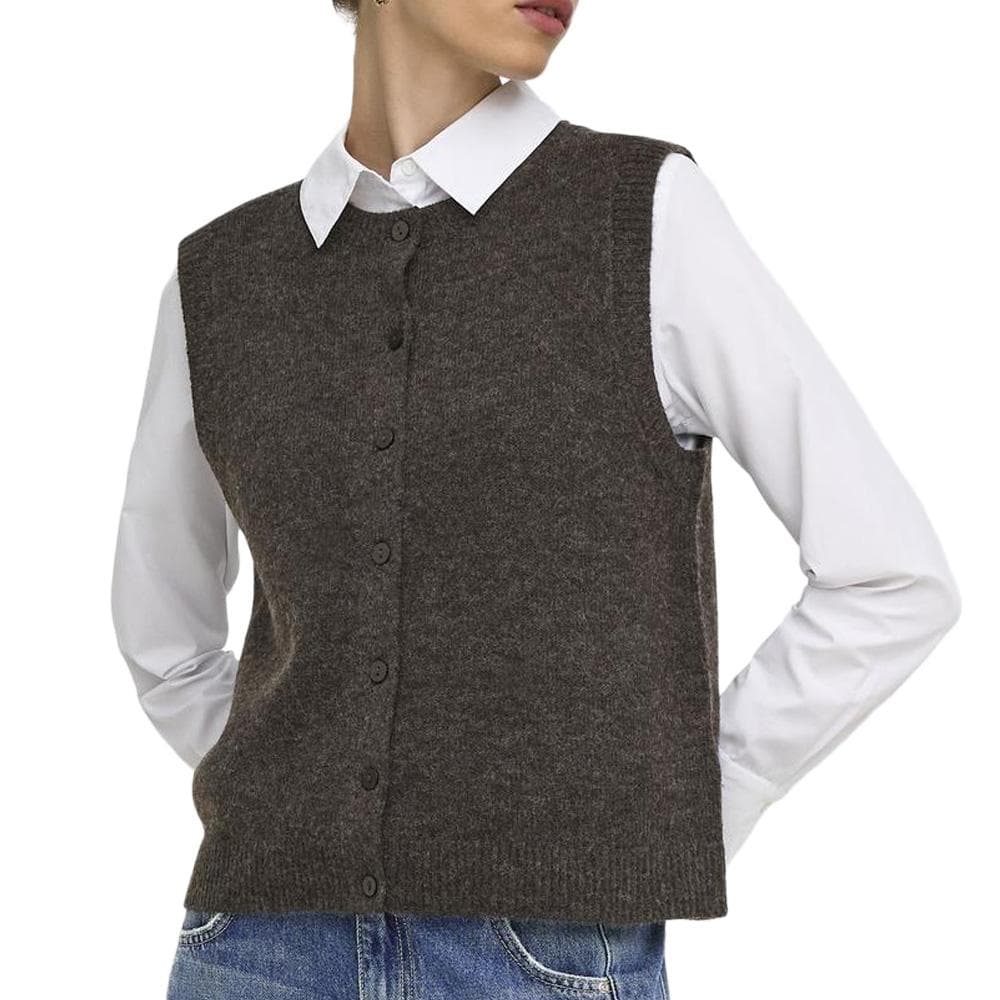 Gilet Gris Femme Only Livia 1
