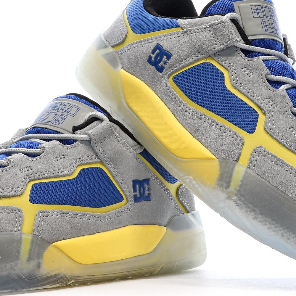 Baskets Gris/Bleu/Jaune Homme Dc shoes Metric X Hongo 7