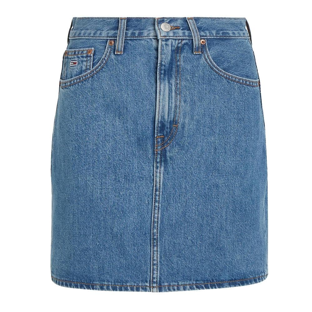 Jupe Mom Bleu Femme Tommy Hilfiger Skirt 1