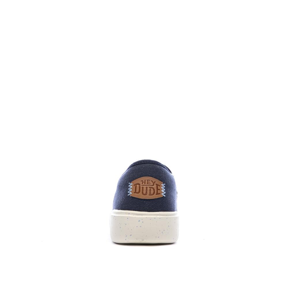 Chaussures Marine Homme Hey Dude 40726 Bone 3