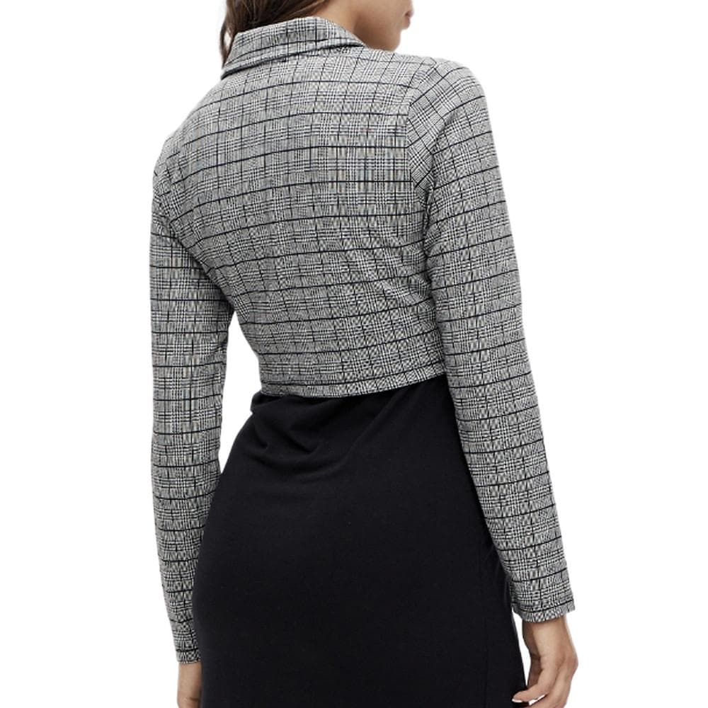 Blazer de Grossesse Gris/Noir Femme Mamalicious Noelli 2