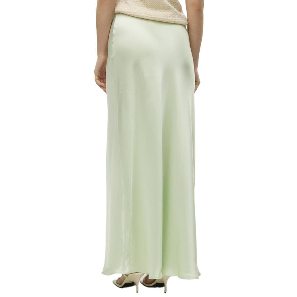 Jupe longue taille haute Vert Vero Moda Beatrice 2