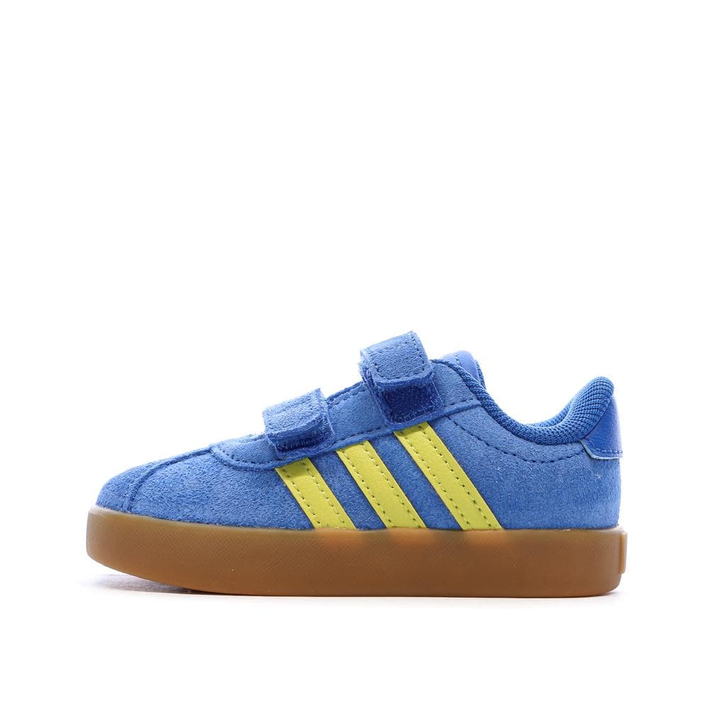 Baskets Bleu/Jaune Garçon Adidas Grand Court 3.0 1
