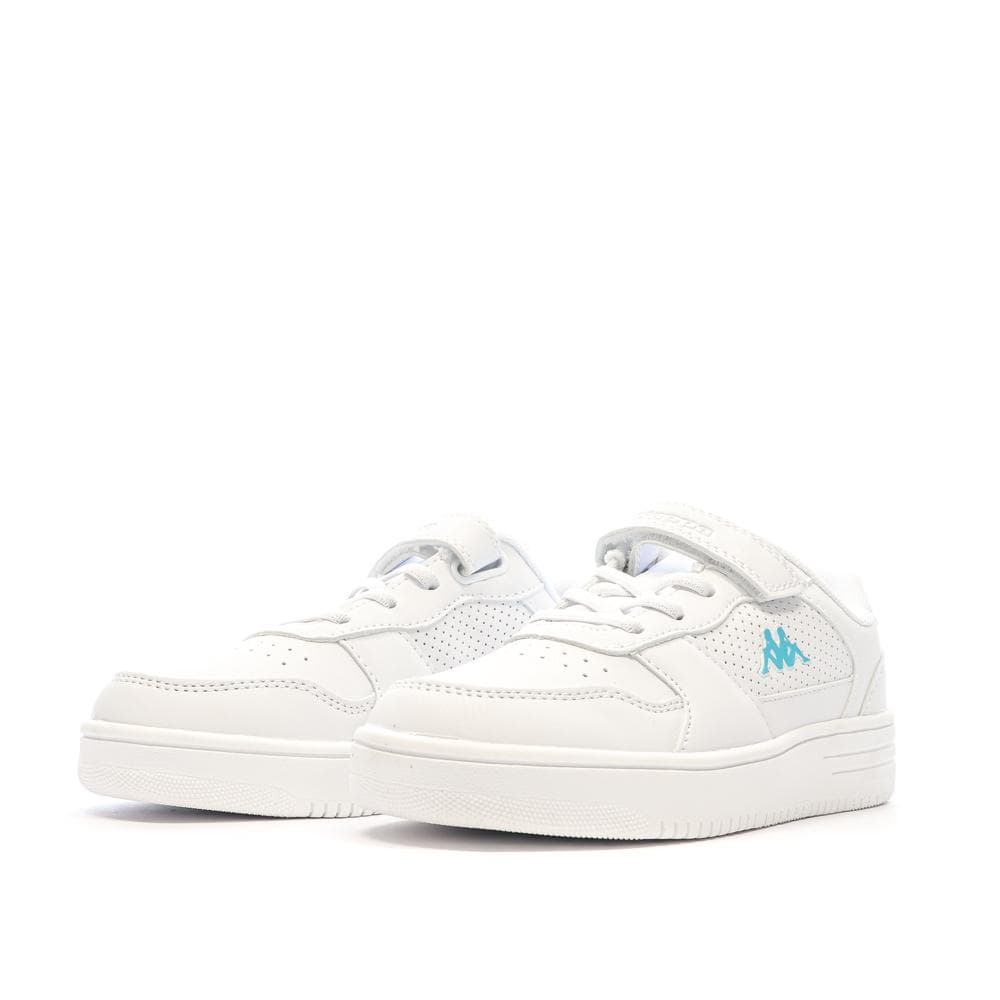 Baskets Blanches/Turquoises Garçon Kappa Falcon 6