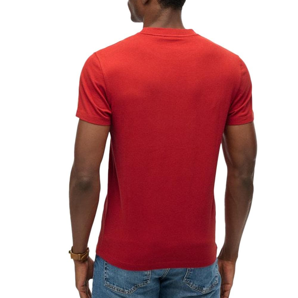 T-shirt Rouge Homme Superdry Vintage LogoR6T 2