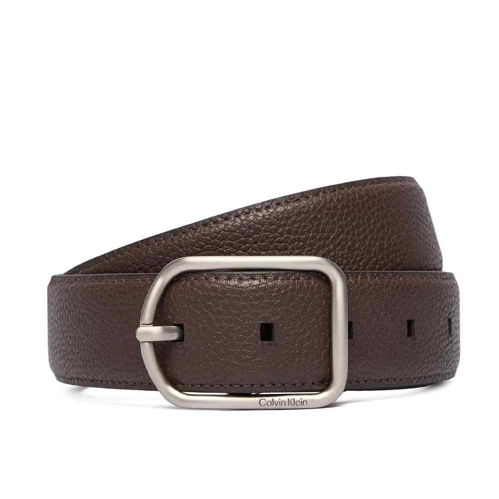Ceinture Marron Homme Calvin Klein Jeans Round - T 1