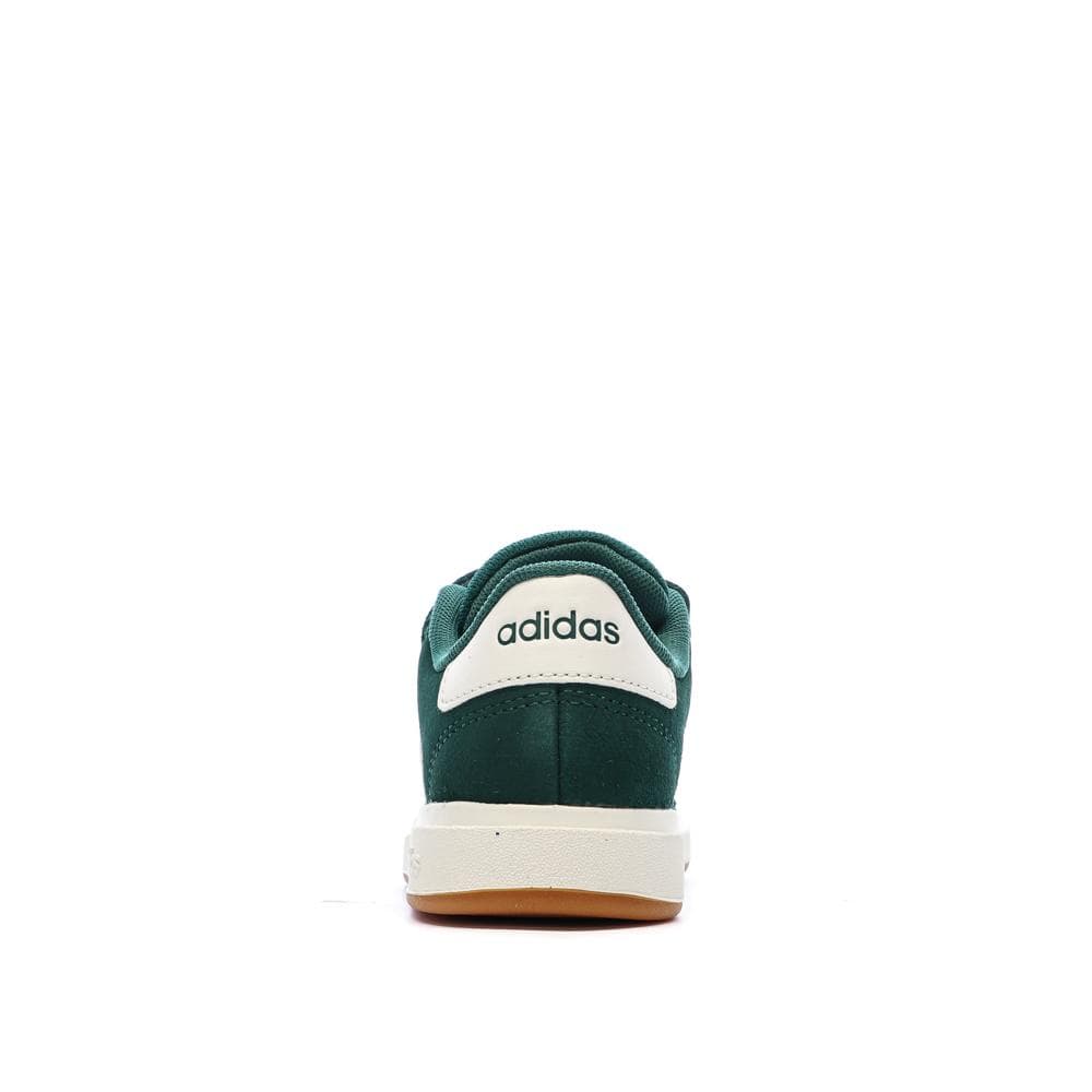 Baskets Vertes Foncés Junior Adidas Grand Court 3